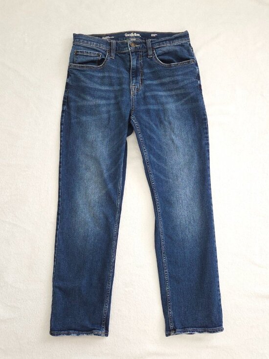 Goodfellow & Co Other - Goodfellow Co Mens 30x30 Jeans Straight Leg Medium Wash Stretch Denim Blue Flex